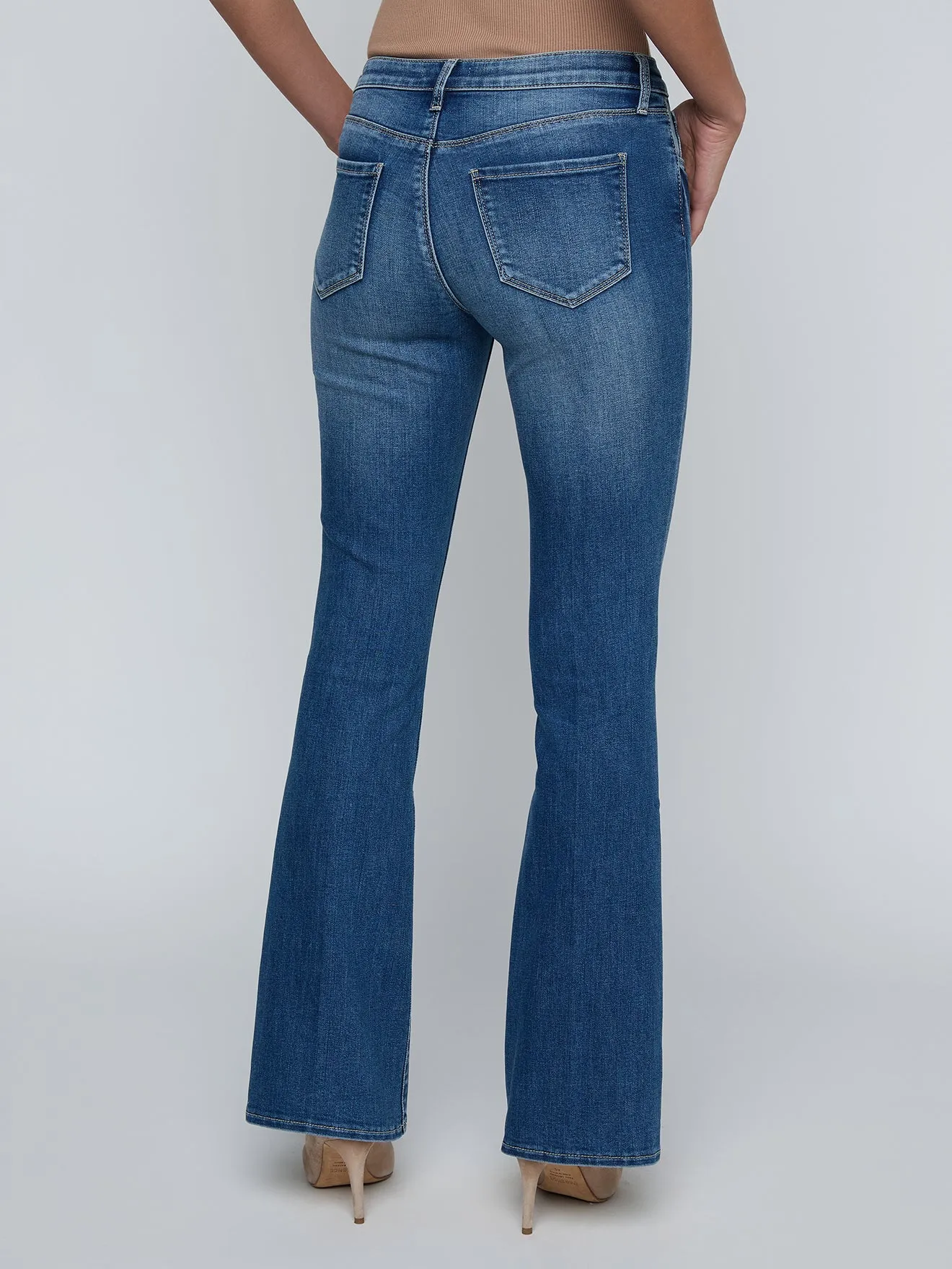 L'agence - Cara Low-Rise Bootcut Jean - Cambridge sold by Jessie Boutique product image thumbnail 5