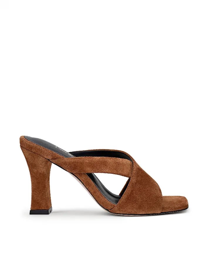 L’agence - Mirabelle Suede Sandal - Buckskin Suede sold by Jessie Boutique product image thumbnail 2