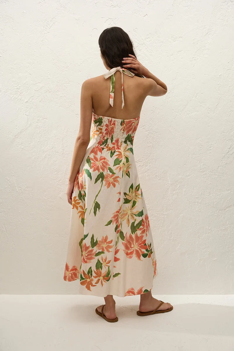 Faithfull The Brand - Marais Midi Dress - Jardines Floral sold by Jessie Boutique product image thumbnail 3