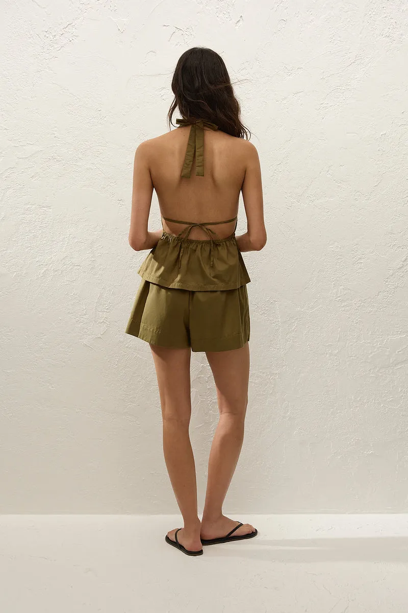 Faithfull The Brand - Ermita Top - Olive sold by Jessie Boutique product image thumbnail 3