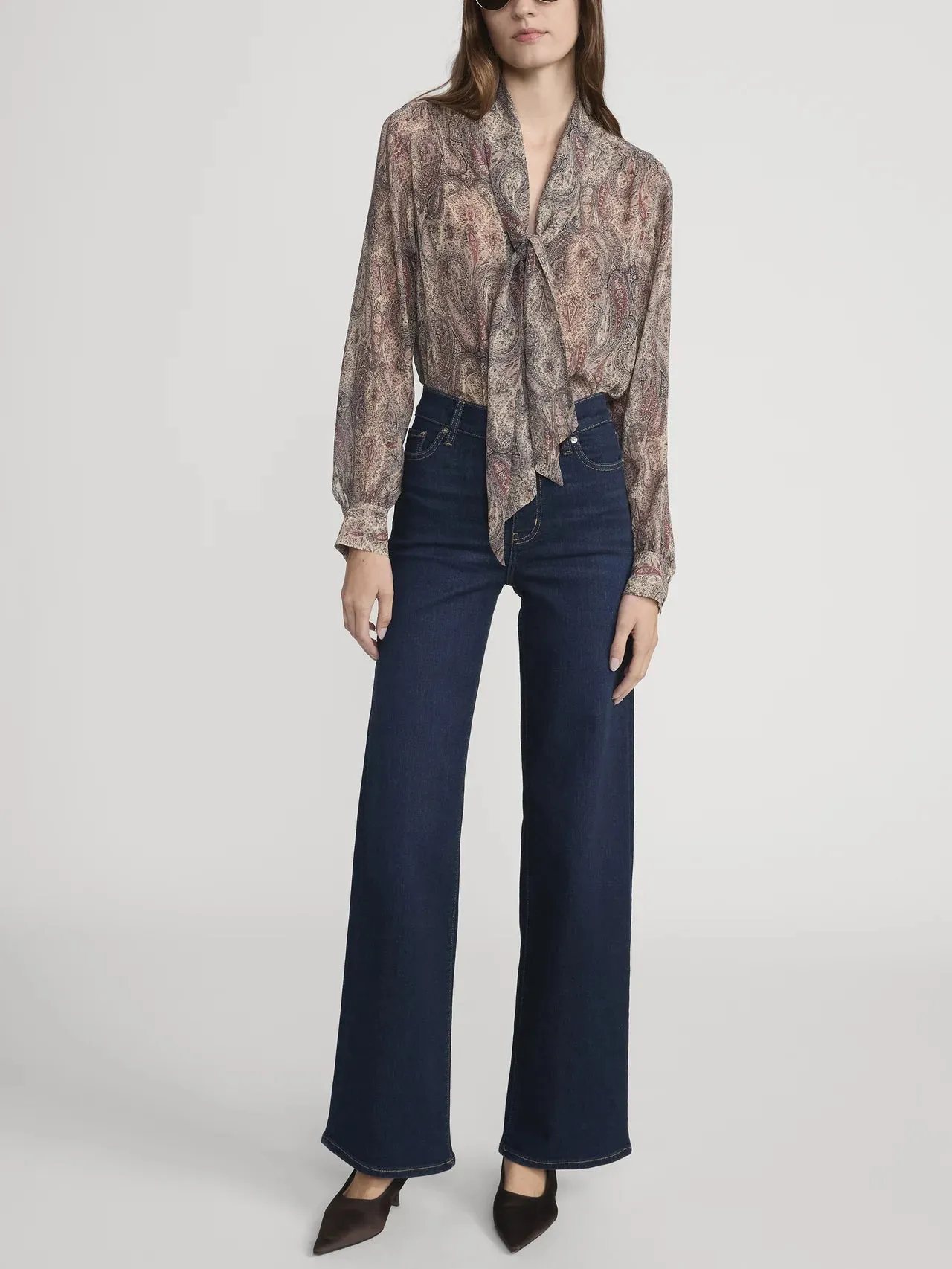 Frame - Le Slim Palazzo - Fairway sold by Jessie Boutique product image thumbnail 3