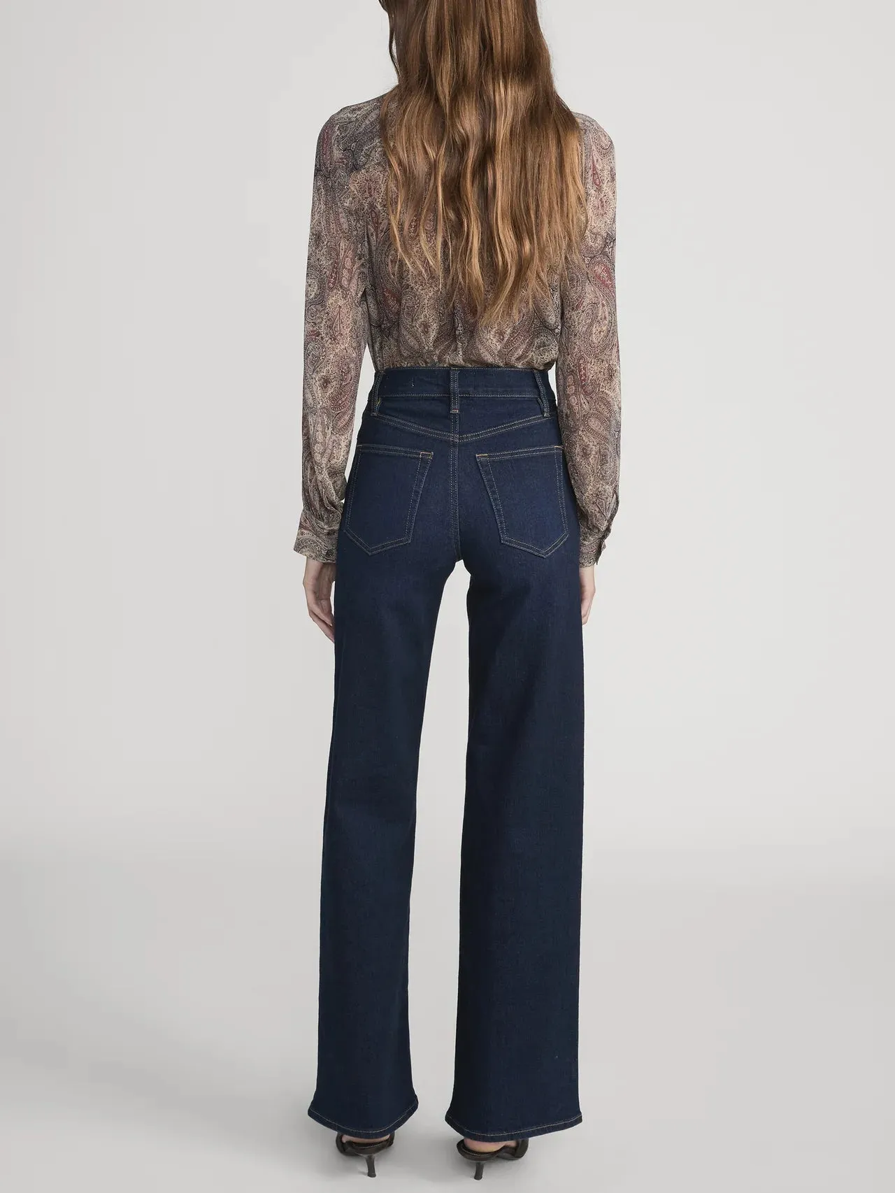 Frame - Le Slim Palazzo - Fairway sold by Jessie Boutique product image thumbnail 4