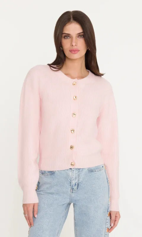 Generation Love - Savera Cardigan - Pink made by Generation Love