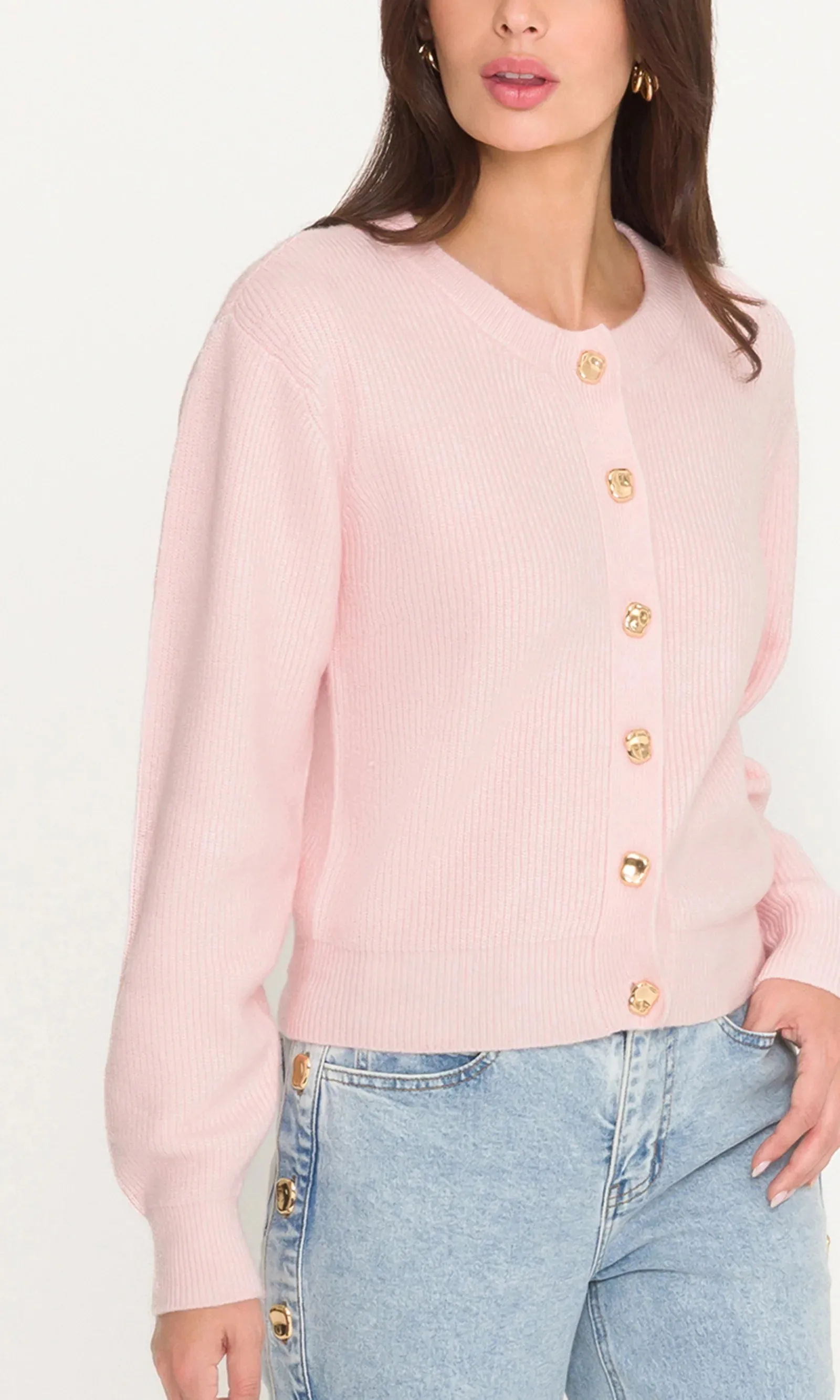 Generation Love - Savera Cardigan - Pink sold by Jessie Boutique product image thumbnail 3