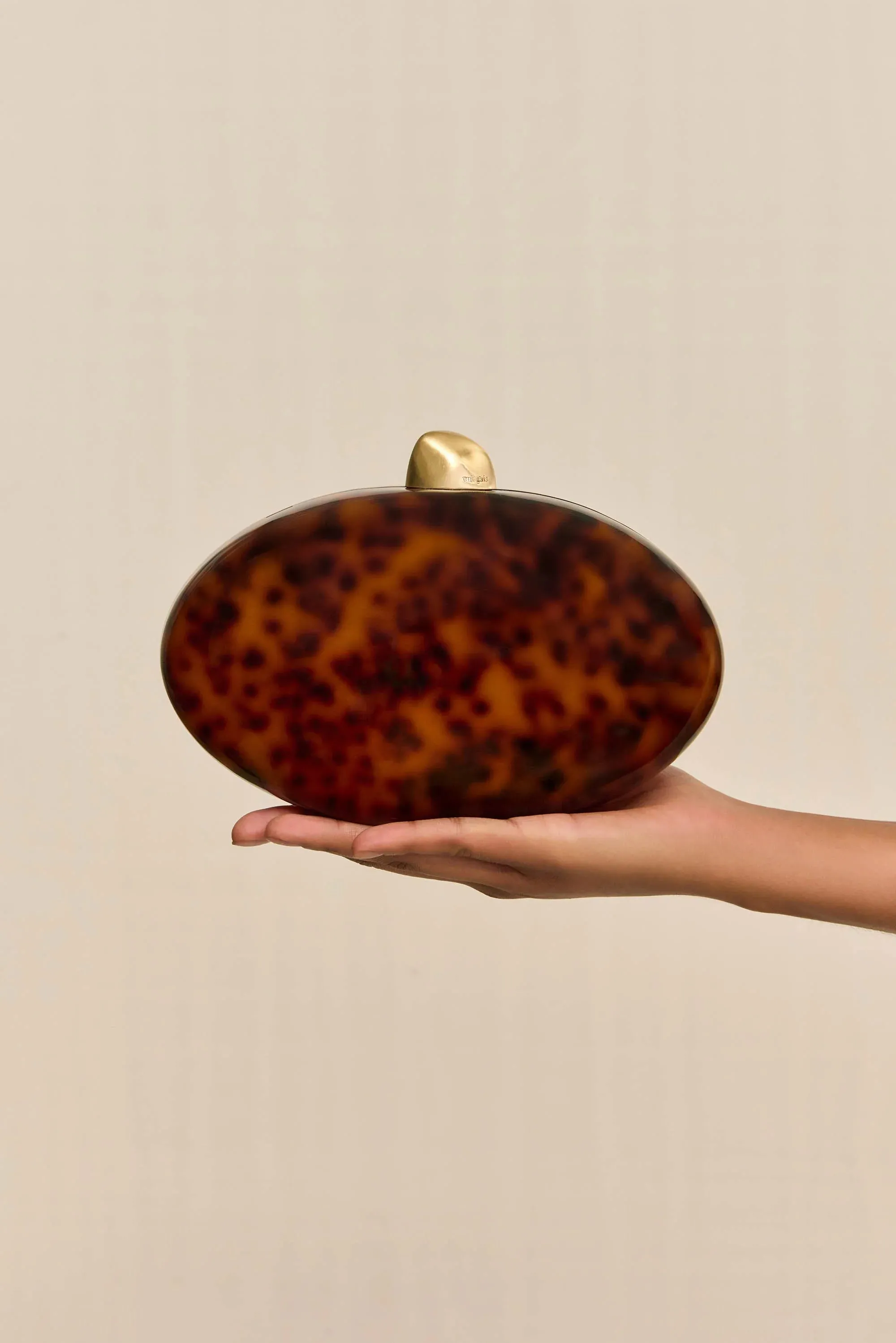 Cult Gaia - Eviana Clutch - Caramel Tortoise sold by Jessie Boutique product image thumbnail 2