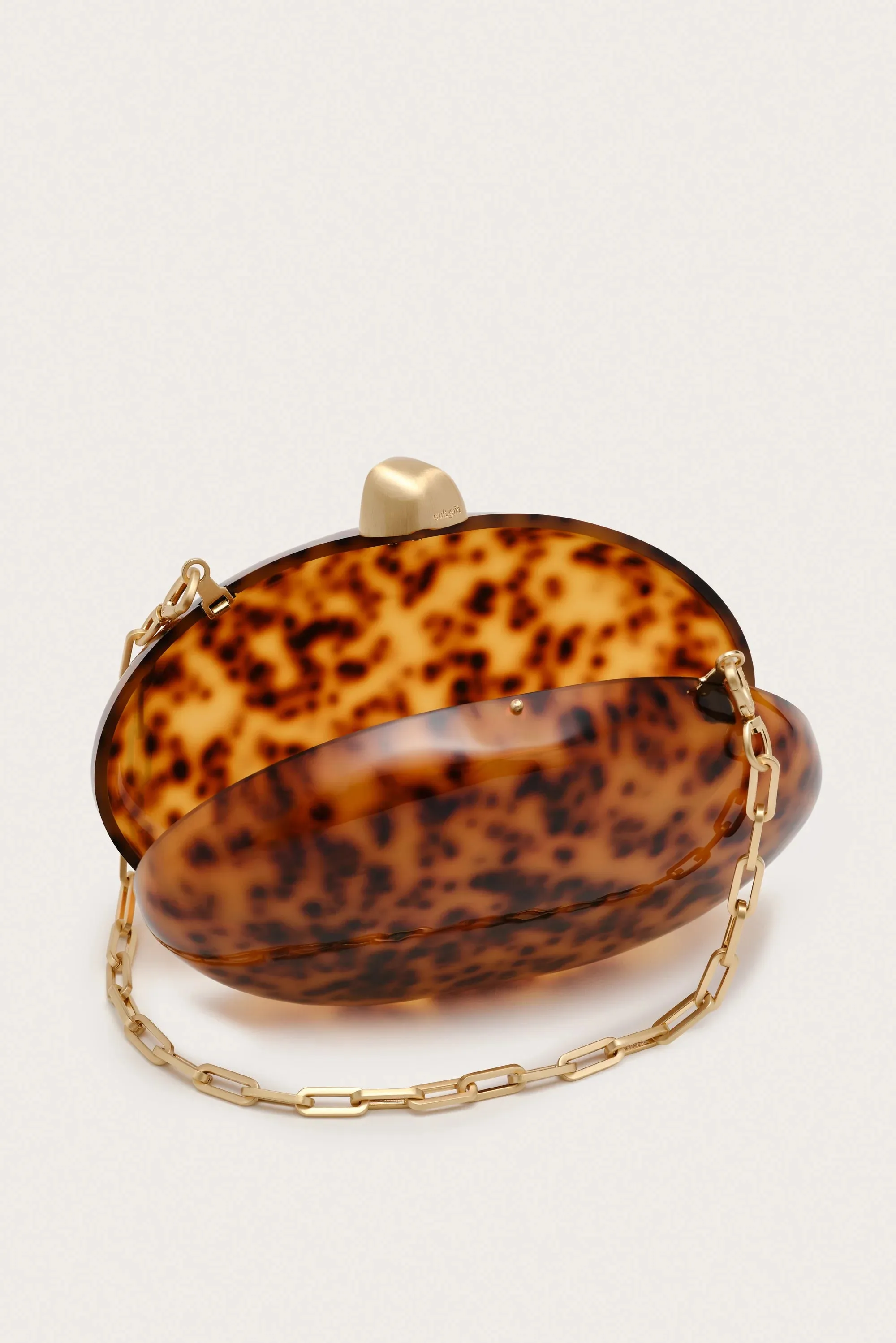 Cult Gaia - Eviana Clutch - Caramel Tortoise sold by Jessie Boutique product image thumbnail 3