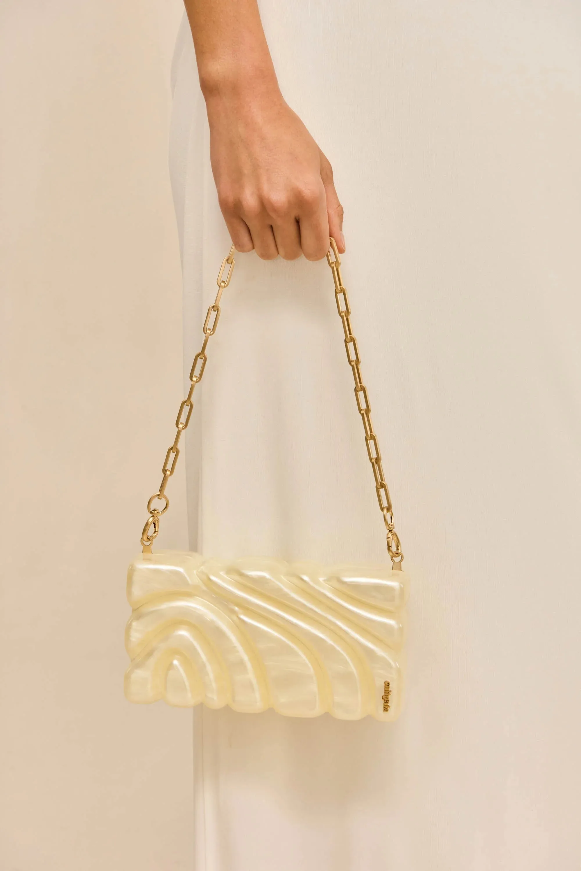 Cult Gaia - Aura Clutch - Ivory sold by Jessie Boutique product image thumbnail 2