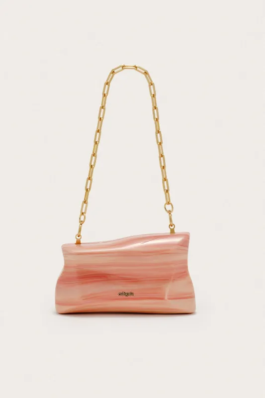 Cult Gaia - Malaya Clutch - Rose Water sold by Jessie Boutique