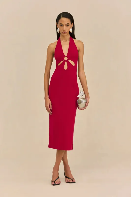 Cult Gaia - Vinna Dress - Merlot sold by Jessie Boutique