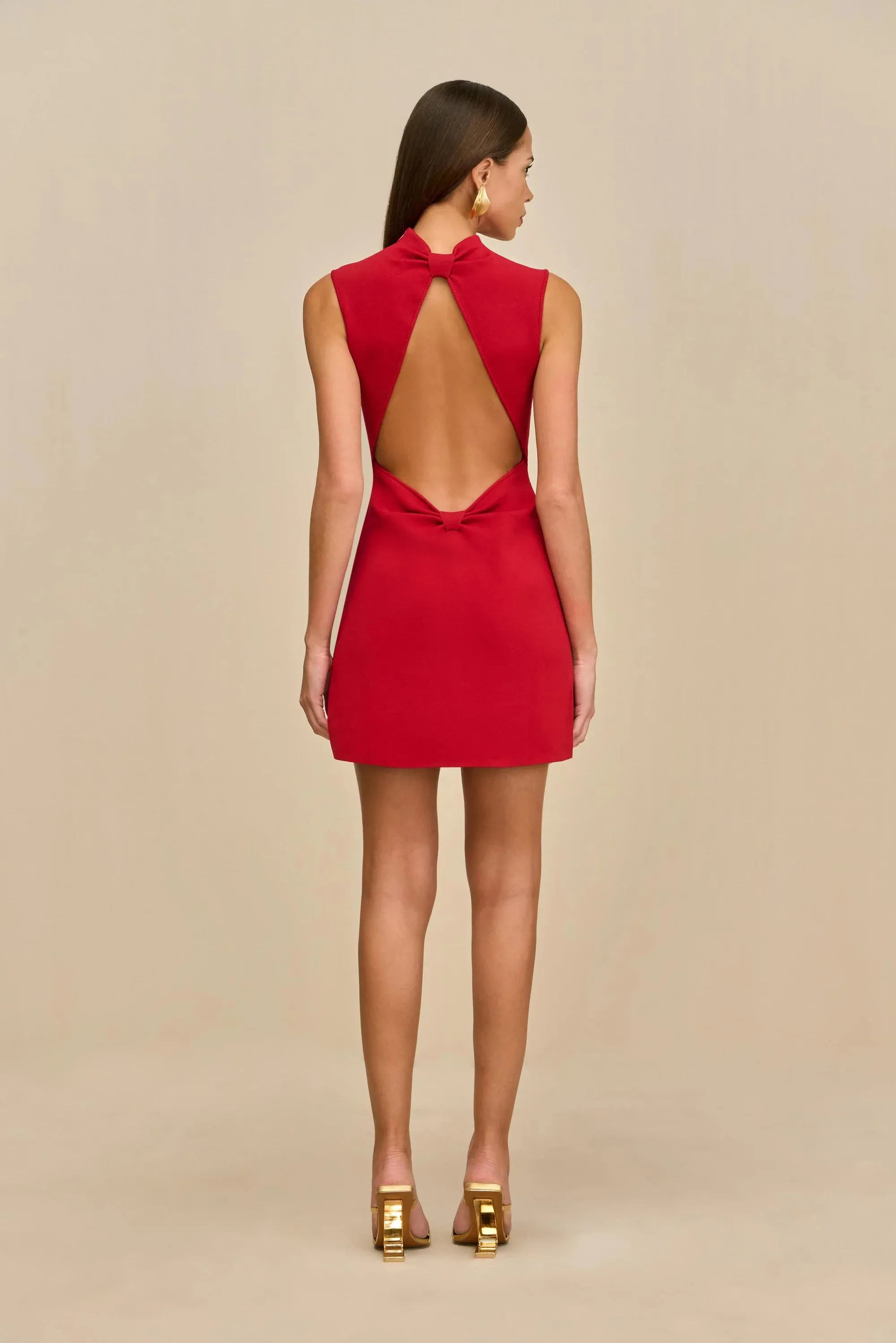 Cult Gaia - Harlow Knit Dress - Merlot sold by Jessie Boutique product image thumbnail 4