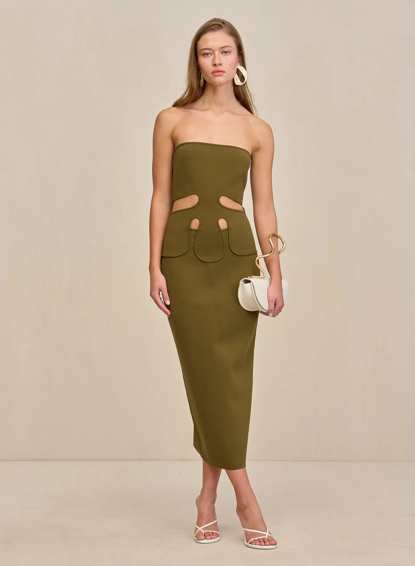 Cult Gaia - Brunelo Dress - Rosemary sold by Jessie Boutique