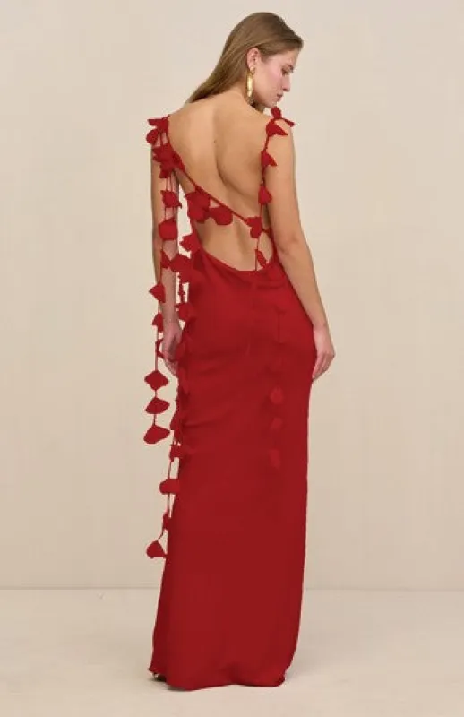 Cult Gaia - Nymeria Gown - Merlot sold by Jessie Boutique