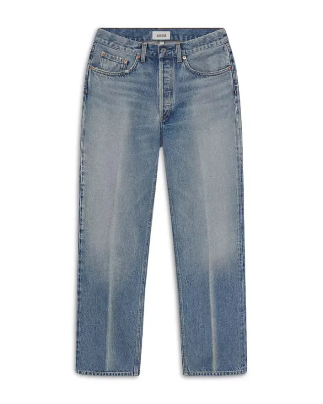 Agolde - Lana High-Rise Vintage Straight Jeans - Brink sold by Jessie Boutique