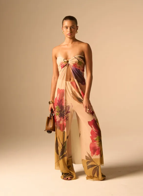 JBQ - Coast Pant - Floral Multi sold by Jessie Boutique