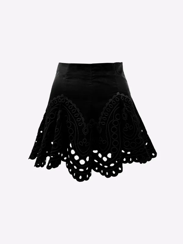 Charo Ruiz - Short Skirt Sail - Multiple Colors sold by Jessie Boutique