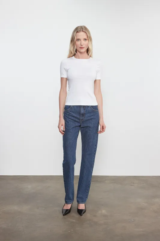 Enza Costa - Supima Cotton New Classic S/S Tee - Multiple Colors sold by Jessie Boutique