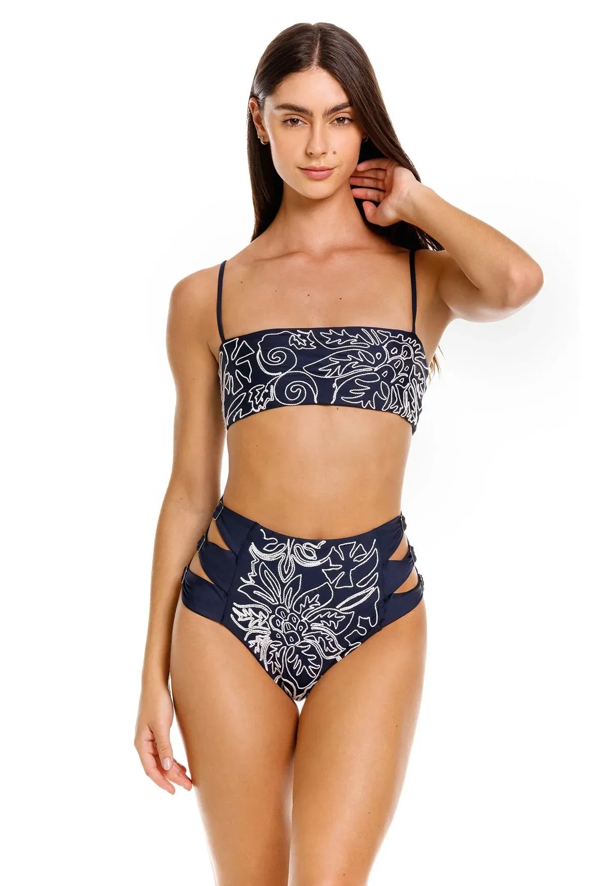 Aguabendita - Brietta Batik Bikini Top - Multiple Colors sold by Jessie Boutique product image thumbnail 3