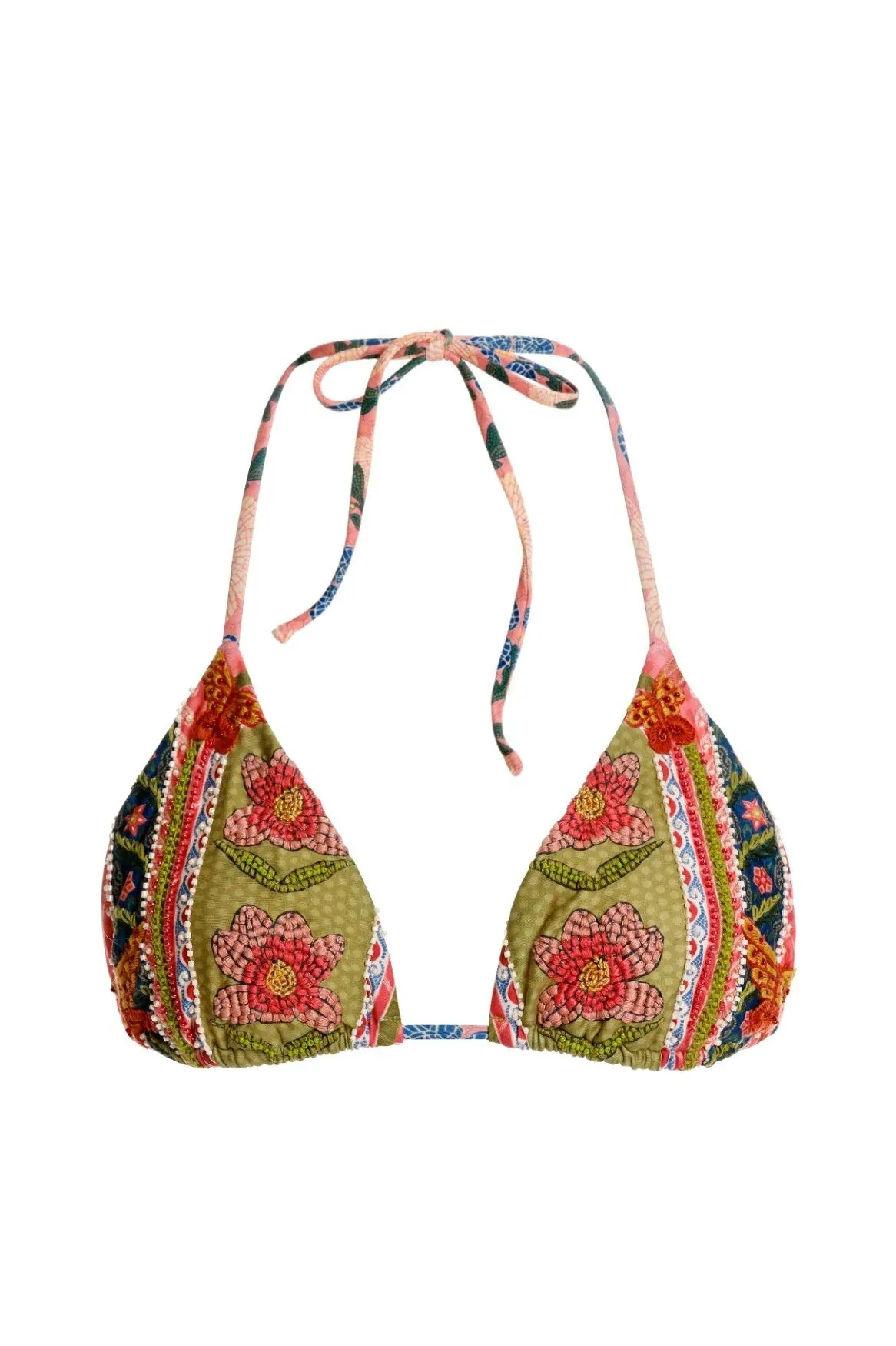 Aguabendita - Lolita Fiore Bikini Top - Multicolor sold by Jessie Boutique product image thumbnail 4