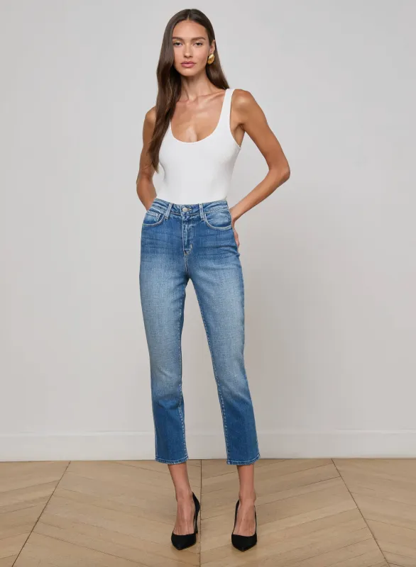 L’agence - Celestia Ultra H/R Slim - Hayward sold by Jessie Boutique