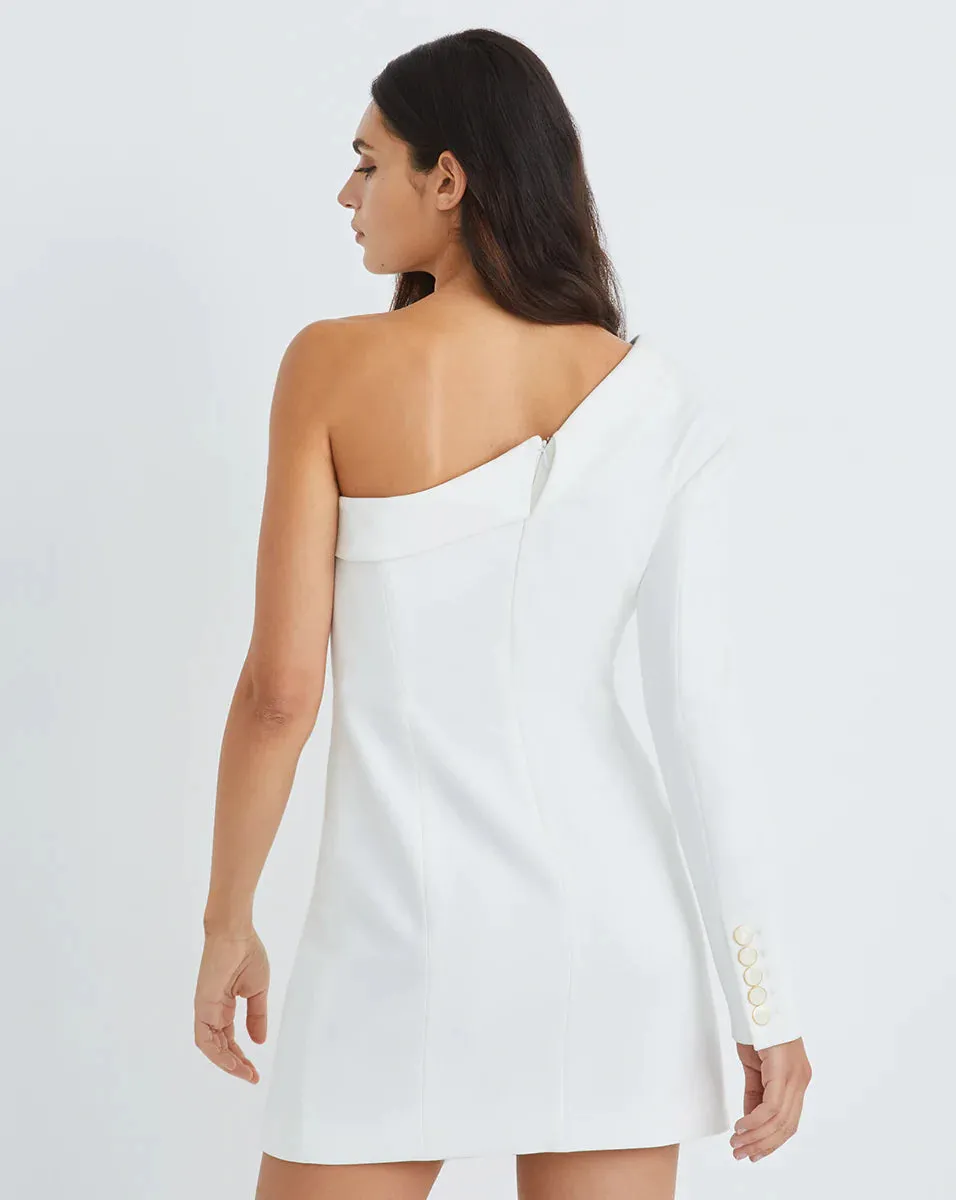 Veronica Beard - Middleton Dress - White sold by Jessie Boutique product image thumbnail 3