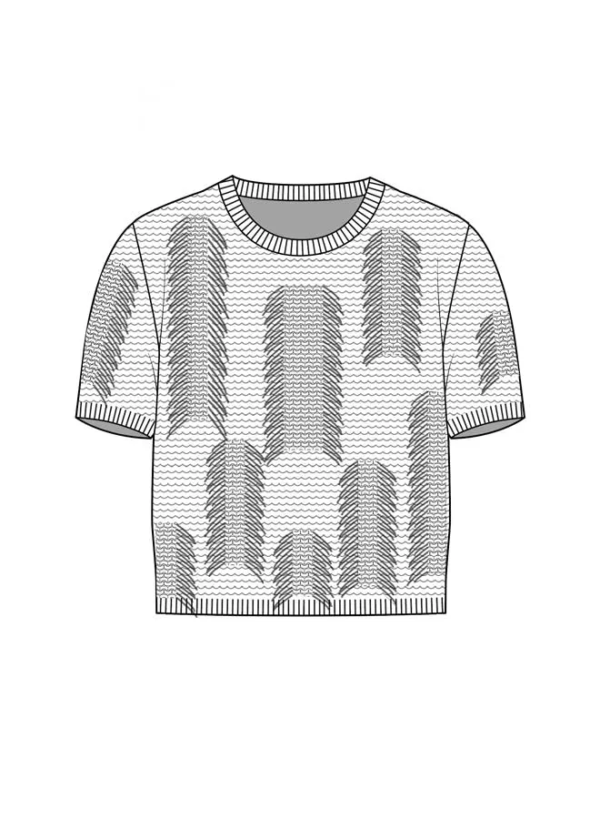 Autumn Cashmere - S/S Fringe Crew - Multiple Colors sold by Jessie Boutique product image thumbnail 3