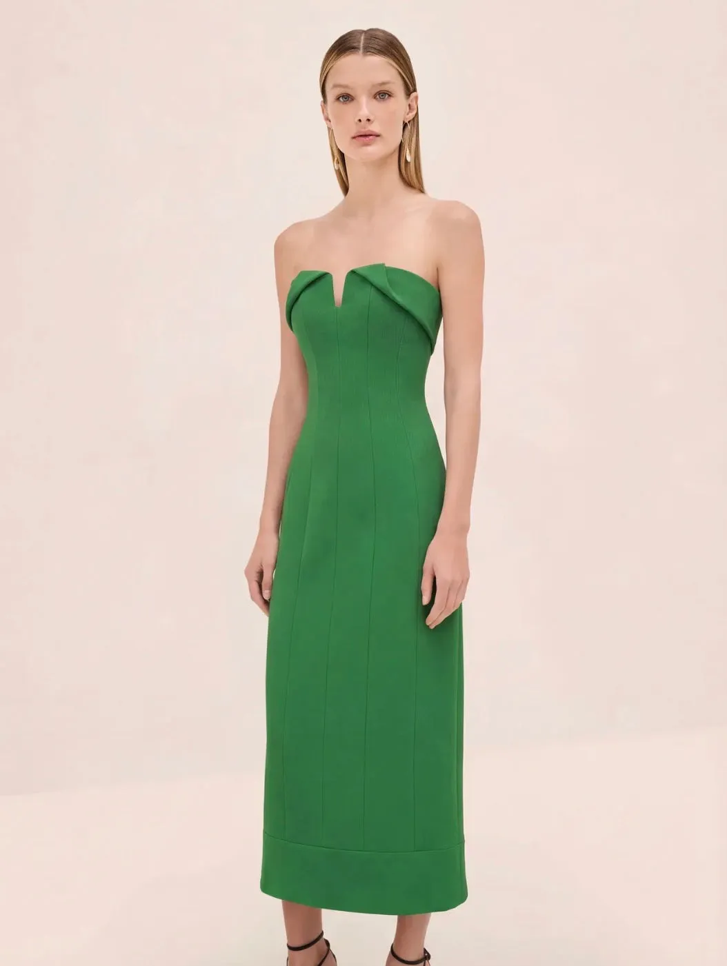 Alexis - Donella Dress - Emerald sold by Jessie Boutique product image thumbnail 2