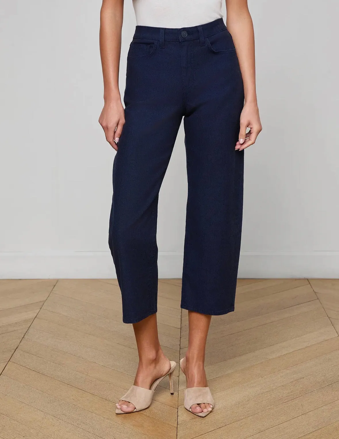 L’agence - Mallis Bow-Leg Jean - Saturated Blue sold by Jessie Boutique product image thumbnail 2