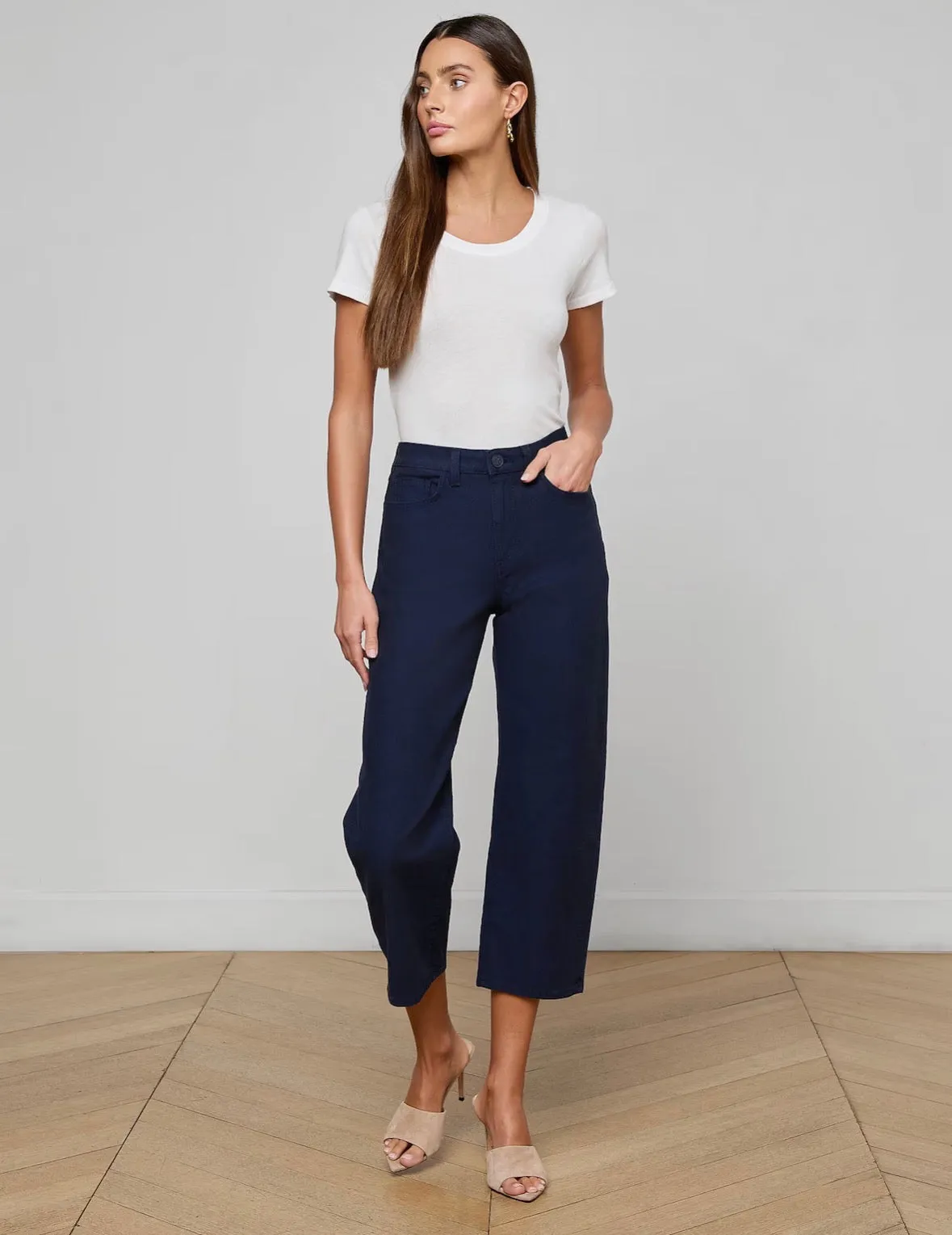 L’agence - Mallis Bow-Leg Jean - Saturated Blue sold by Jessie Boutique