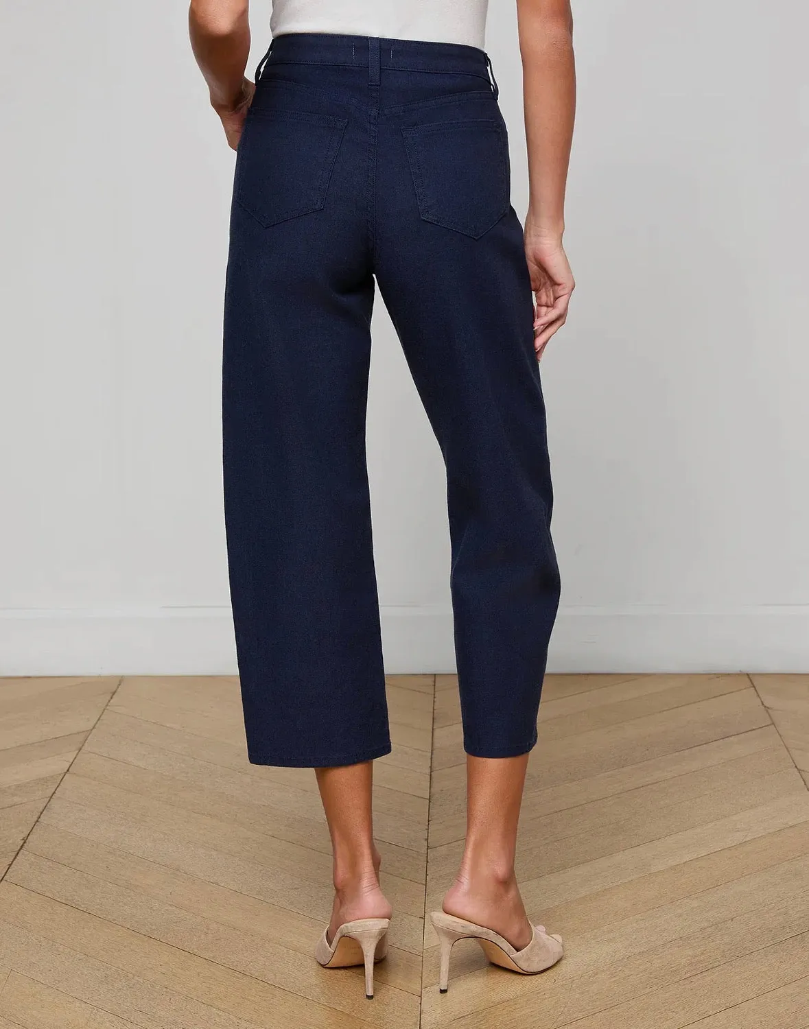 L’agence - Mallis Bow-Leg Jean - Saturated Blue sold by Jessie Boutique product image thumbnail 4