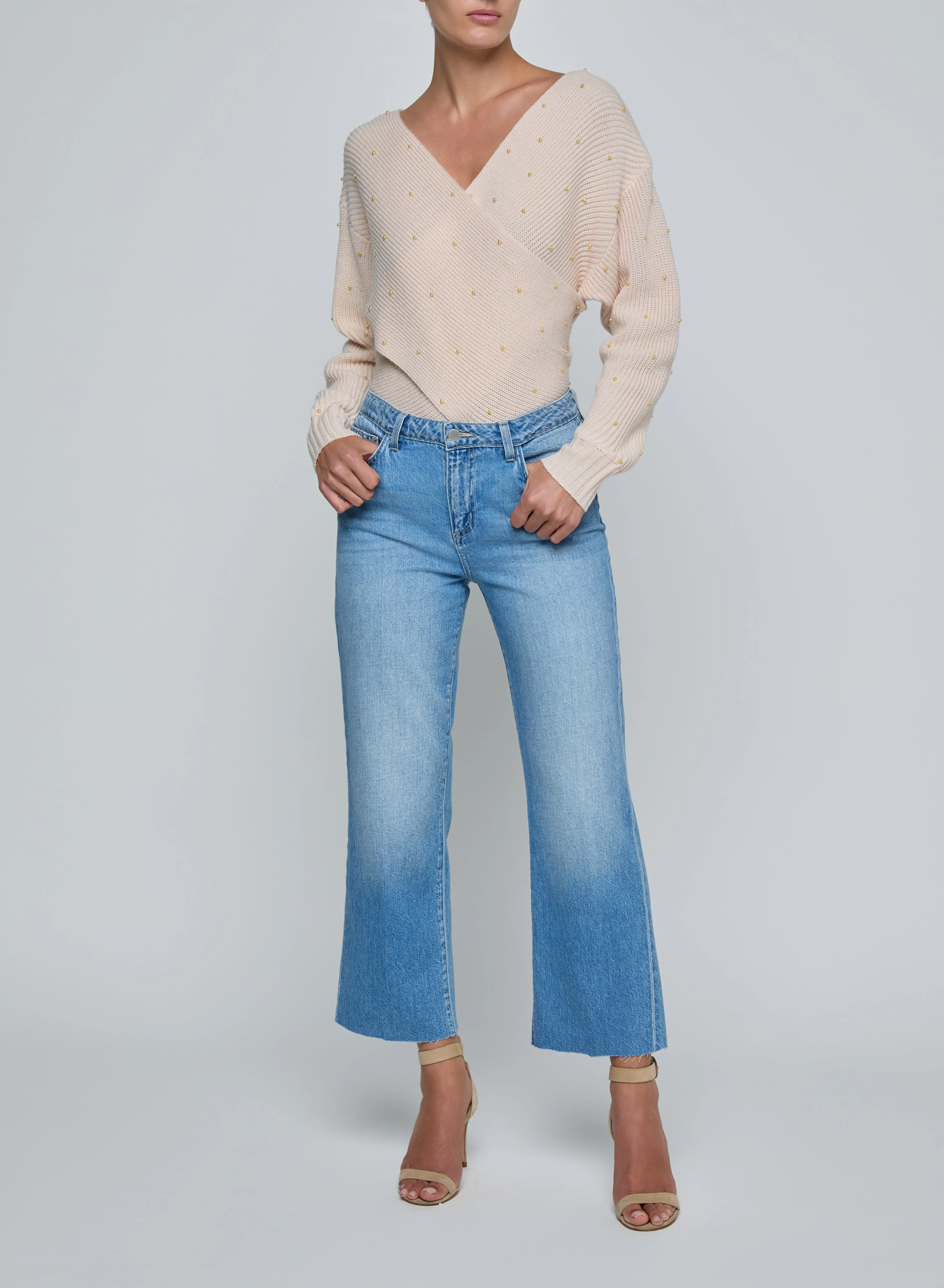 L’agence - Wanda H/R Crop Wide Leg - Anaheim sold by Jessie Boutique product image thumbnail 4