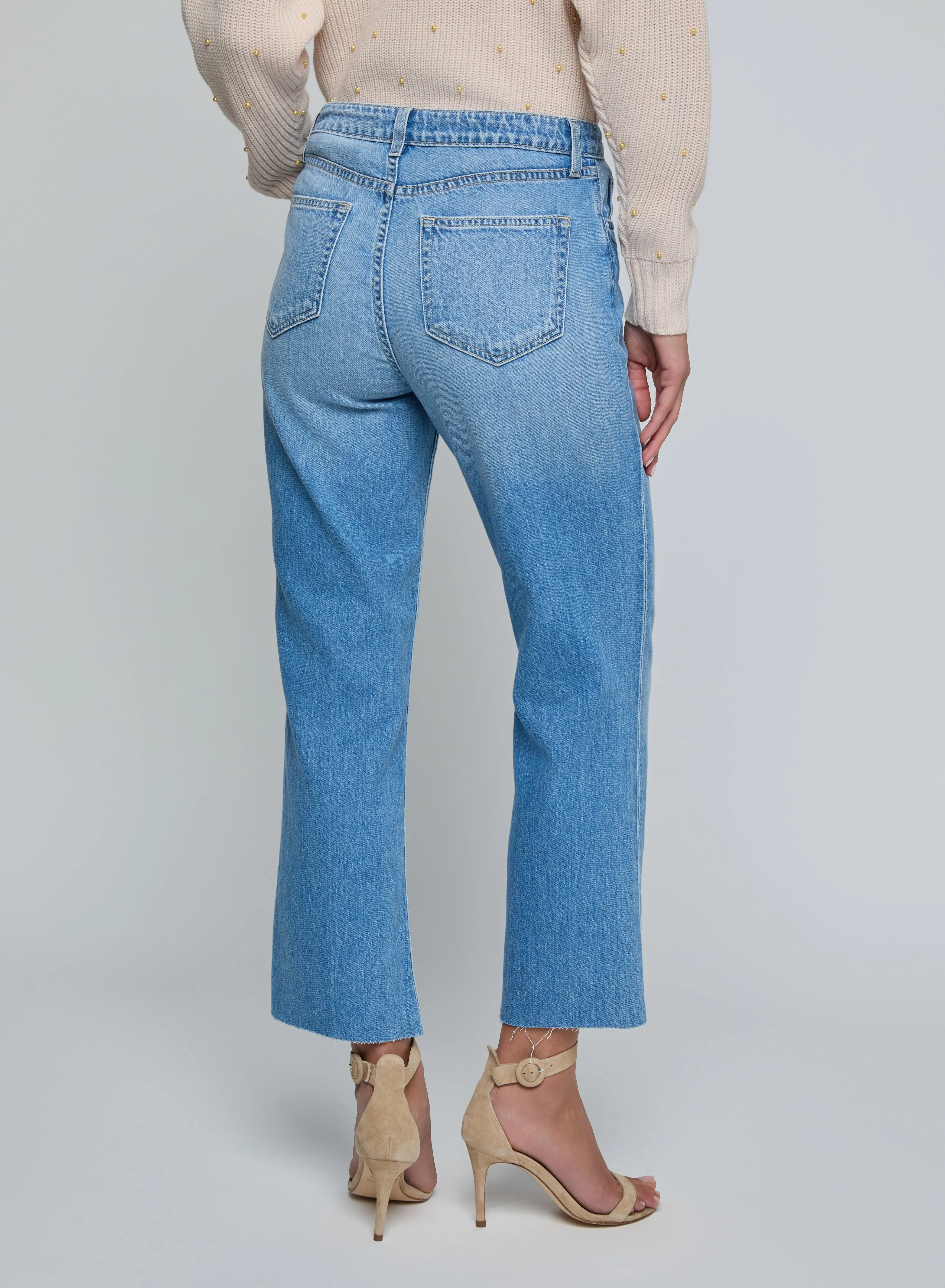 L’agence - Wanda H/R Crop Wide Leg - Anaheim sold by Jessie Boutique product image thumbnail 2