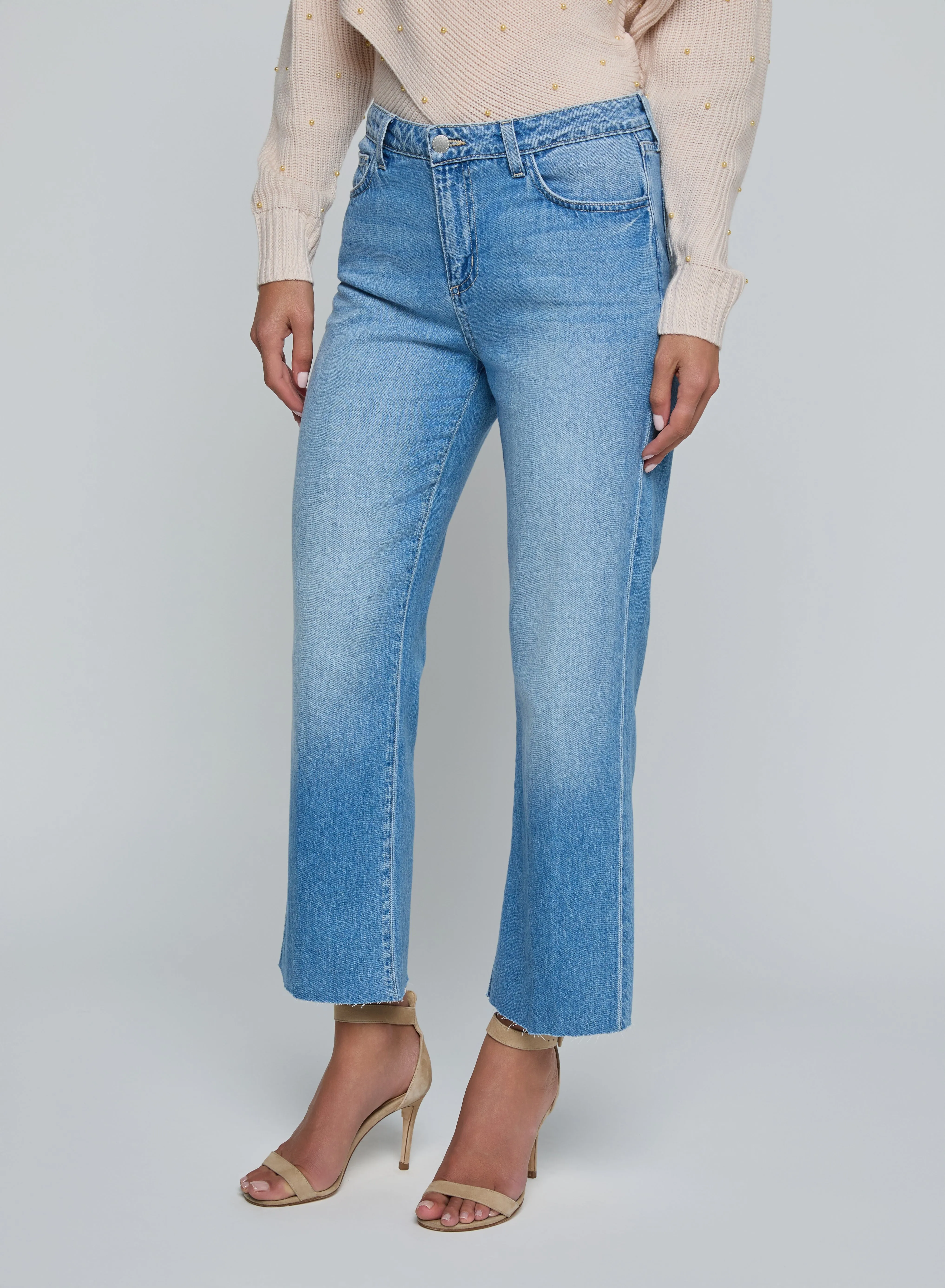 L’agence - Wanda H/R Crop Wide Leg - Anaheim sold by Jessie Boutique product image thumbnail 3