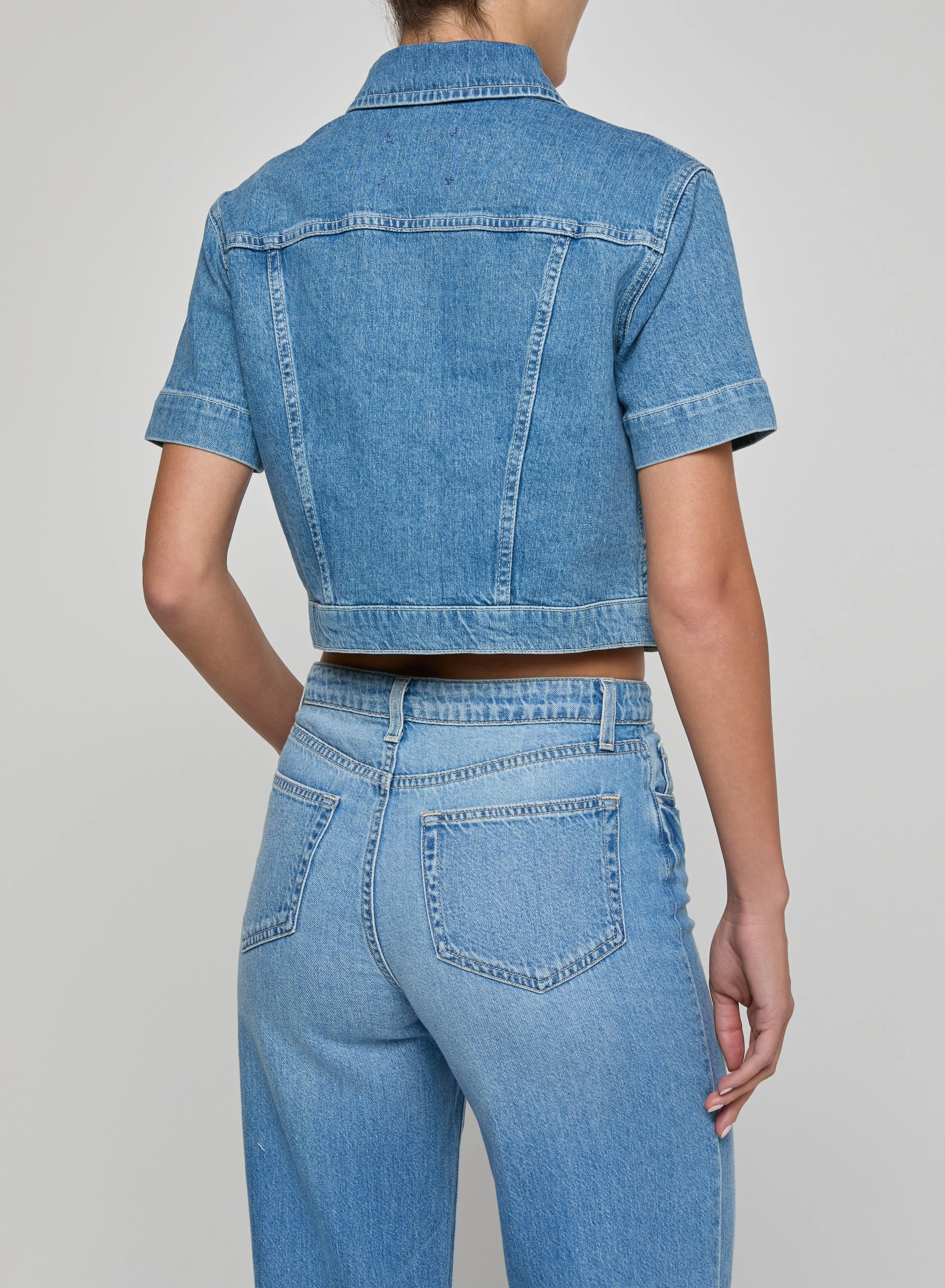 L'agence - Kirstie Jean Shirt Jacket - Calabasas sold by Jessie Boutique product image thumbnail 2