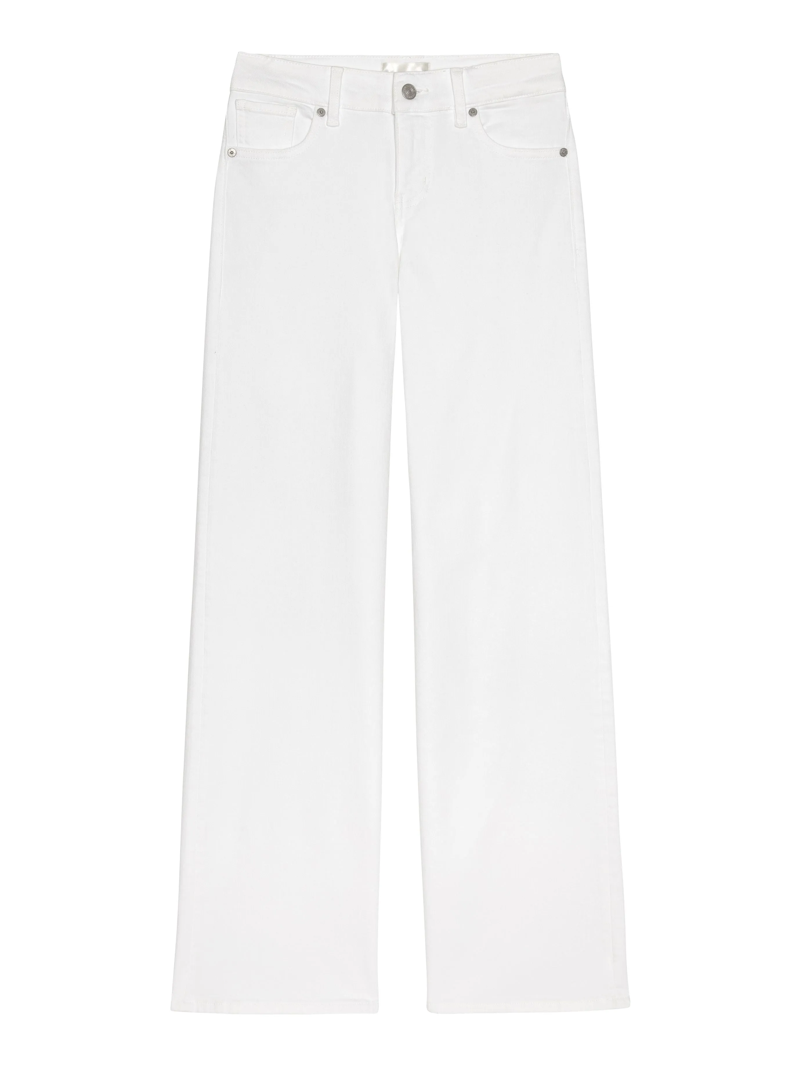 Frame - Low Rise Le Slim Palazzo - White sold by Jessie Boutique product image thumbnail 3