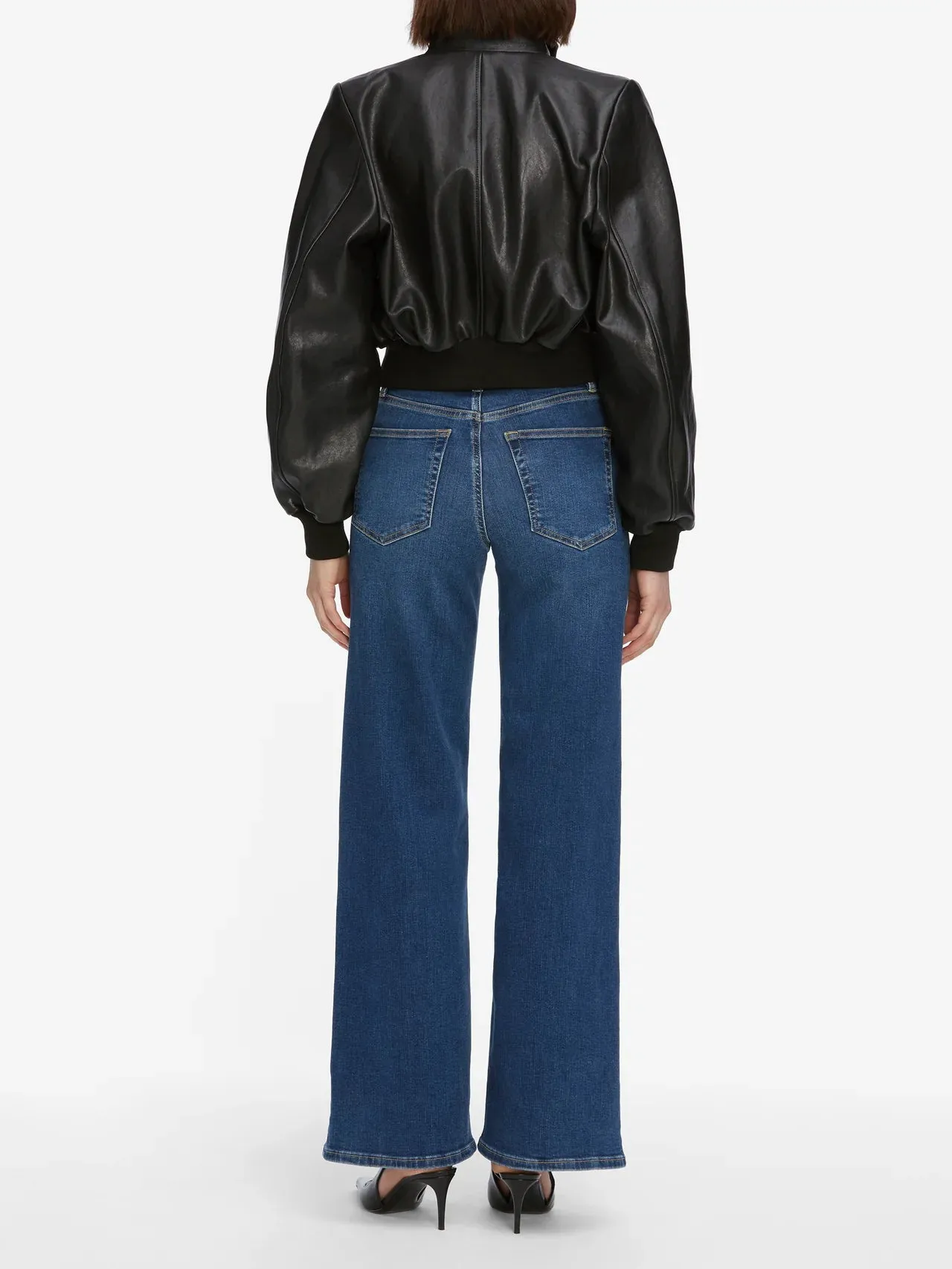 Frame - Low Rise Le Slim Palazzo - Femma sold by Jessie Boutique product image thumbnail 4