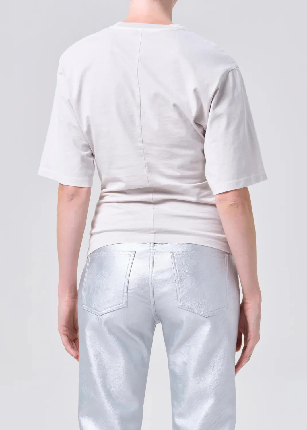 Agolde - Storey Tee - Bone sold by Jessie Boutique product image thumbnail 2