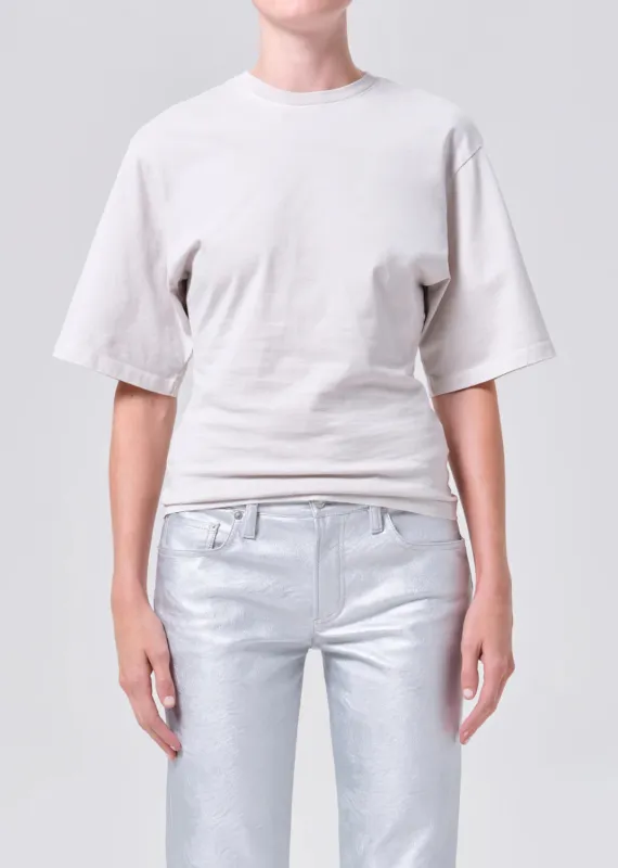 Agolde - Storey Tee - Bone made by Agolde