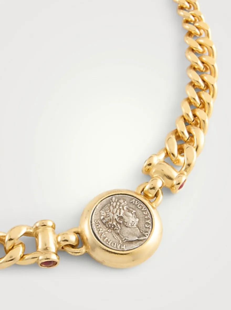 Ben-Amun - Giovanni Necklace - Gold Plated sold by Jessie Boutique product image thumbnail 2