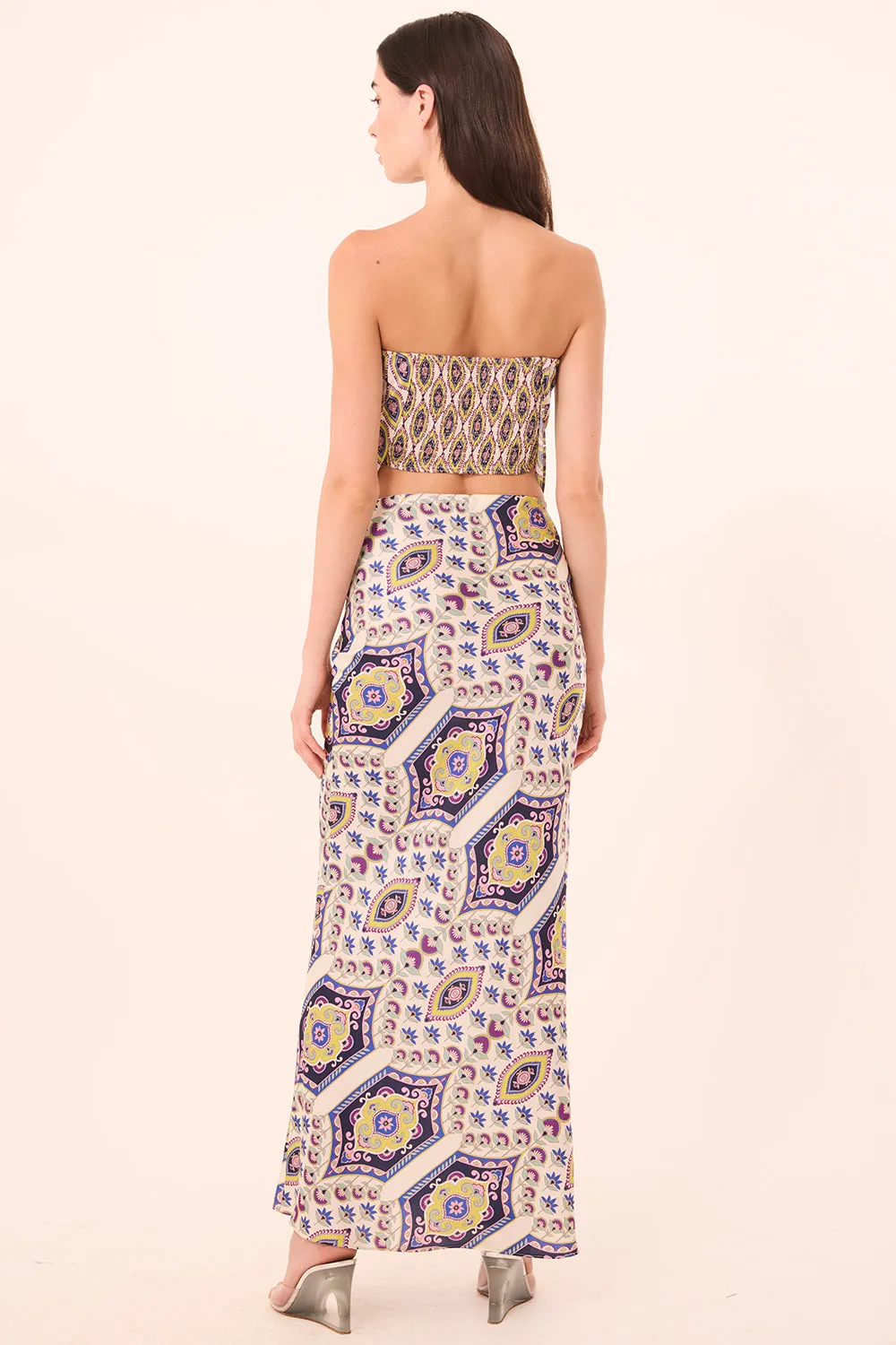 Misa - Mae Top - Mosaic Eye Satin sold by Jessie Boutique product image thumbnail 5