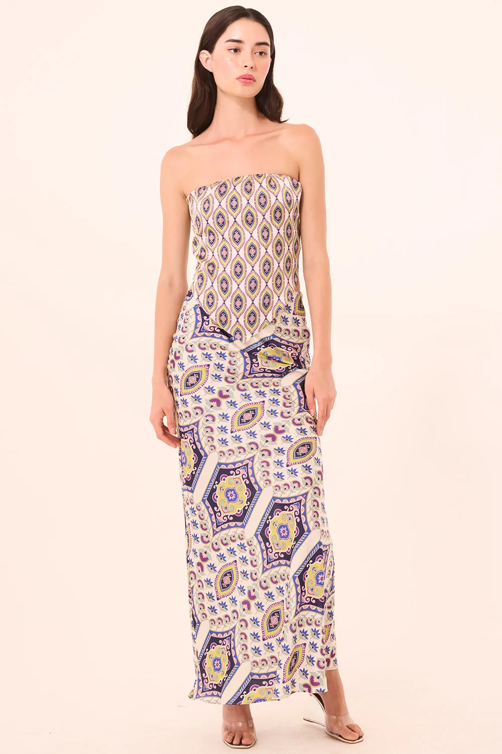 Misa - Mae Top - Mosaic Eye Satin sold by Jessie Boutique product image thumbnail 2