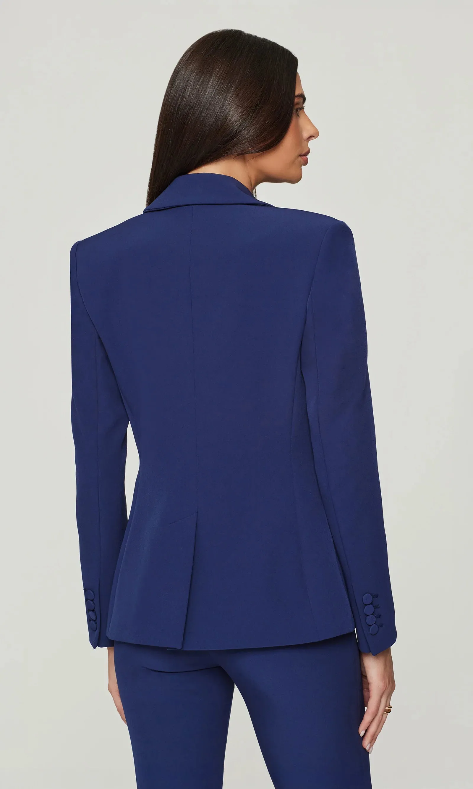 Generation Love - Aimee Crepe Blazer - Navy sold by Jessie Boutique product image thumbnail 3