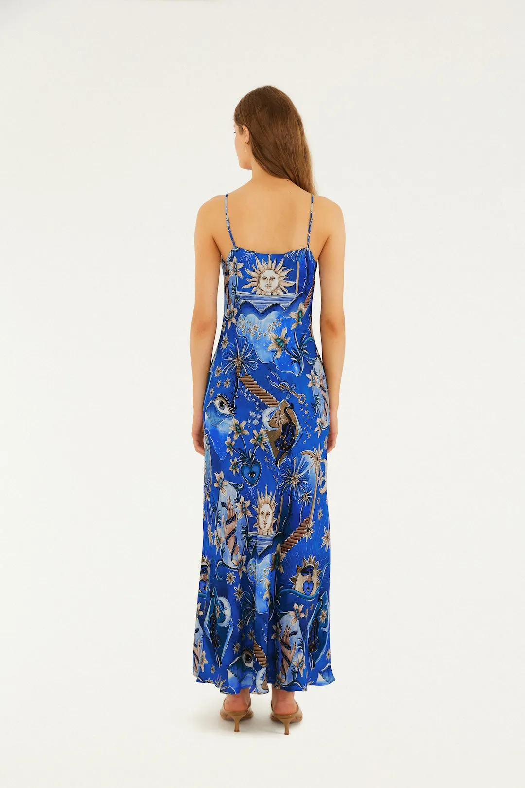 Farm Rio - Maxi Dress - Mystical Blue sold by Jessie Boutique product image thumbnail 3