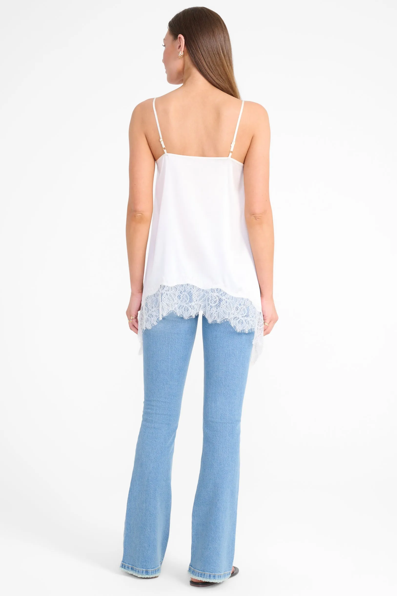 Staud - Chloe Silk Cami - Ivory sold by Jessie Boutique product image thumbnail 5