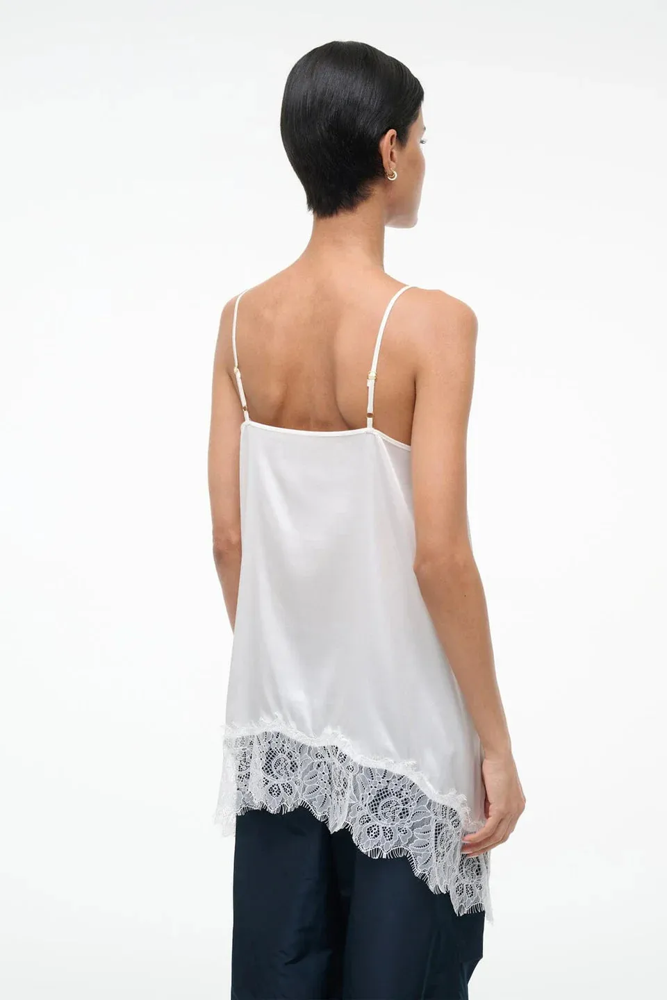Staud - Chloe Silk Cami - Ivory sold by Jessie Boutique product image thumbnail 3