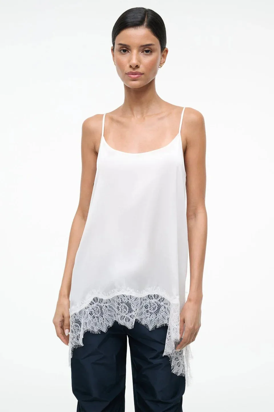 Staud - Chloe Silk Cami - Ivory sold by Jessie Boutique product image thumbnail 2