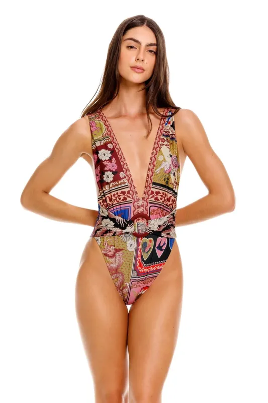 Aguabendita - Ina One Piece Swimsuit - Multicolor sold by Jessie Boutique