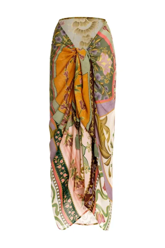 Aguabendita - Marine Aura Pareo Cover-Up - Multicolor sold by Jessie Boutique