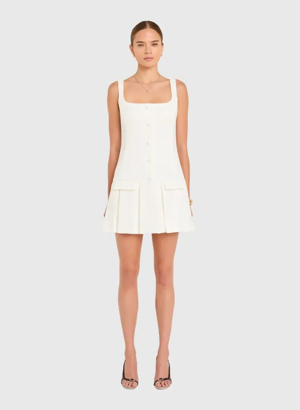 Amanda Uprichard - Courtney Dress - Ivory made by Amanda Uprichard