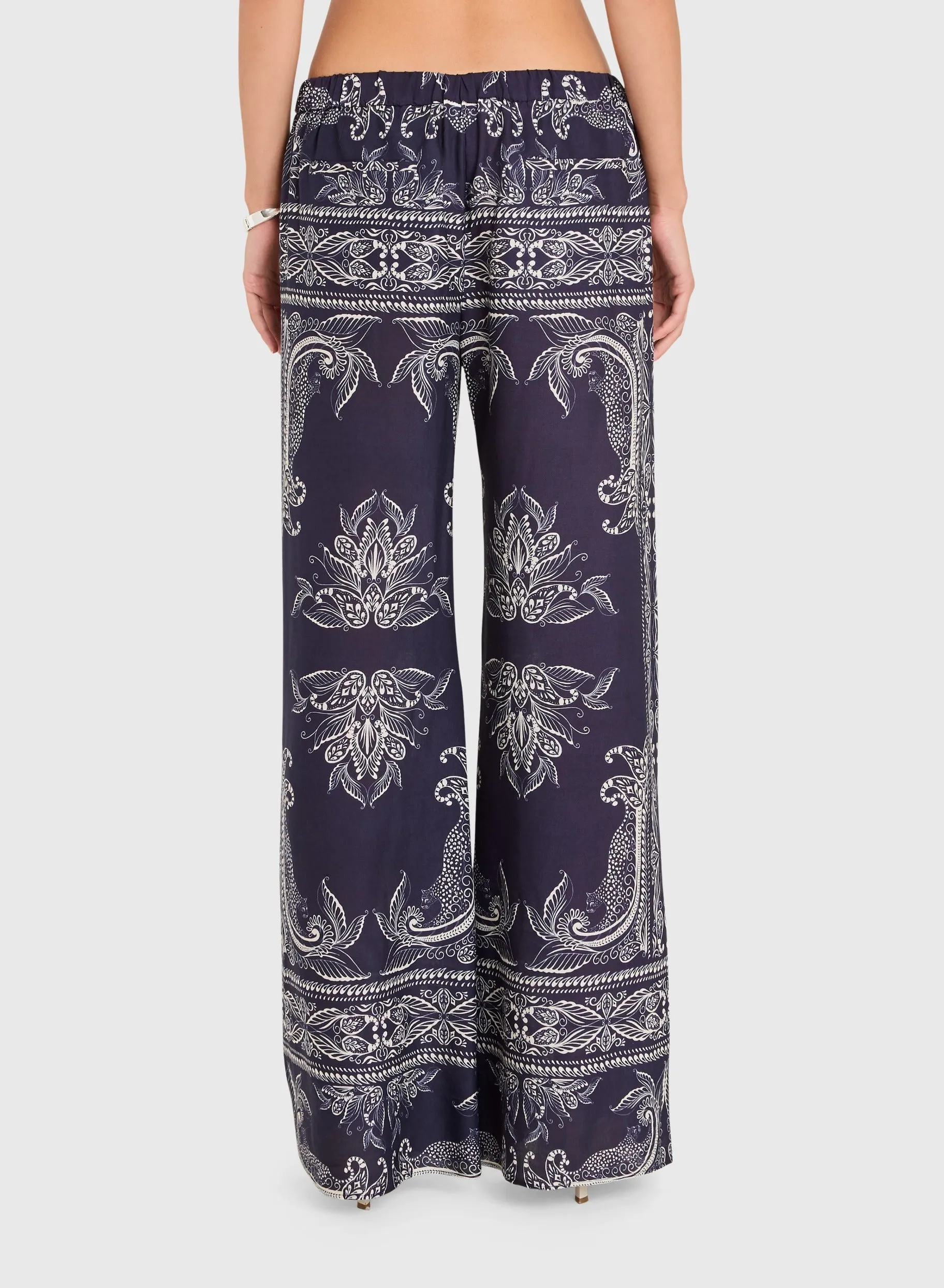 Amanda Uprichard - Arielle Pants - Navy sold by Jessie Boutique product image thumbnail 3
