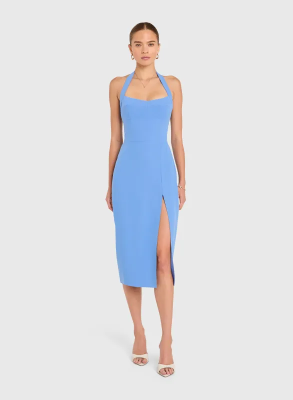 Amanda Uprichard - Antonella Midi Dress - Atlantic made by Amanda Uprichard